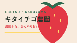 キタイチゴ農園｜江別・角山でけずりいちごと農園カフェを楽しむ
